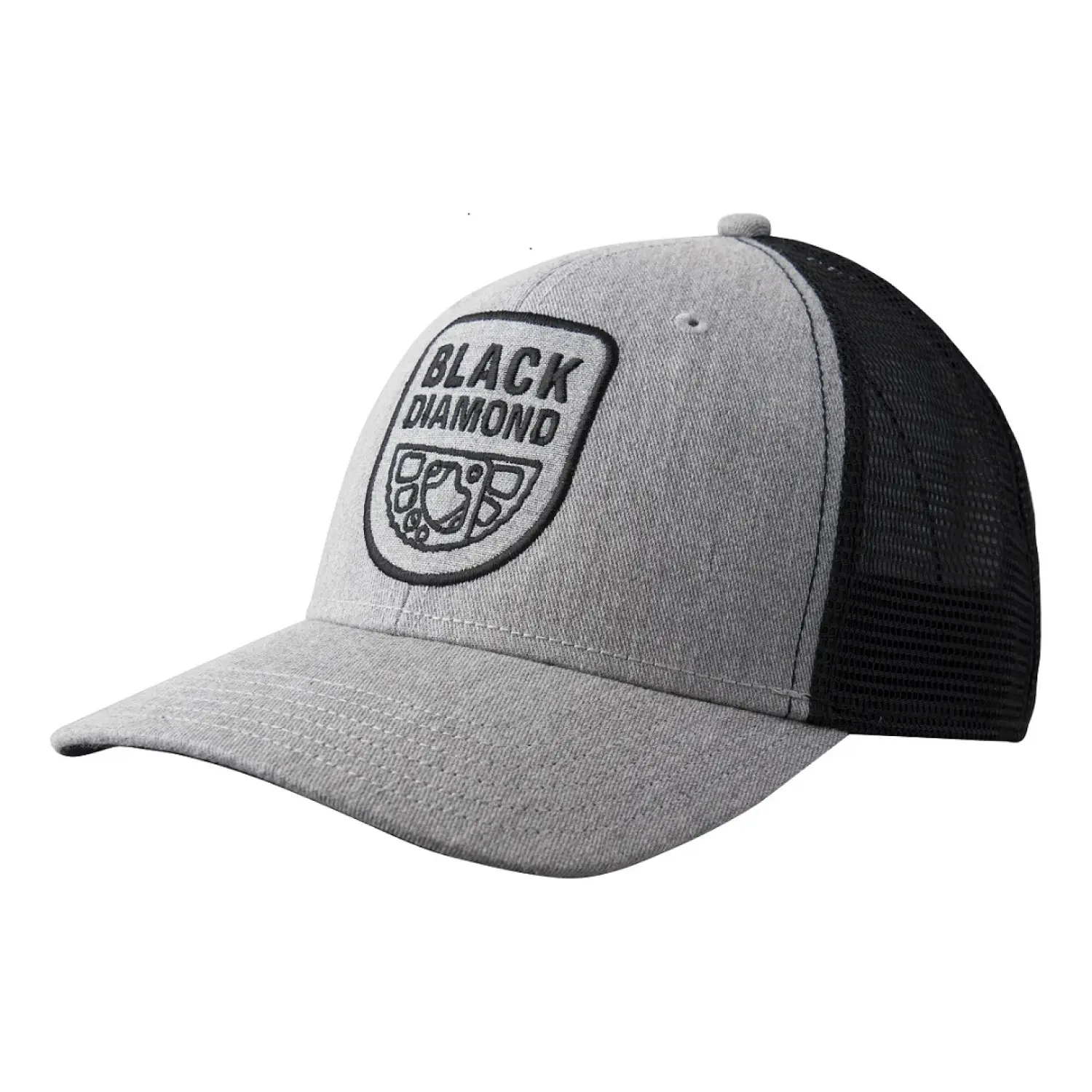 heathered aluminum/black - Black Diamond BD Trucker Hat