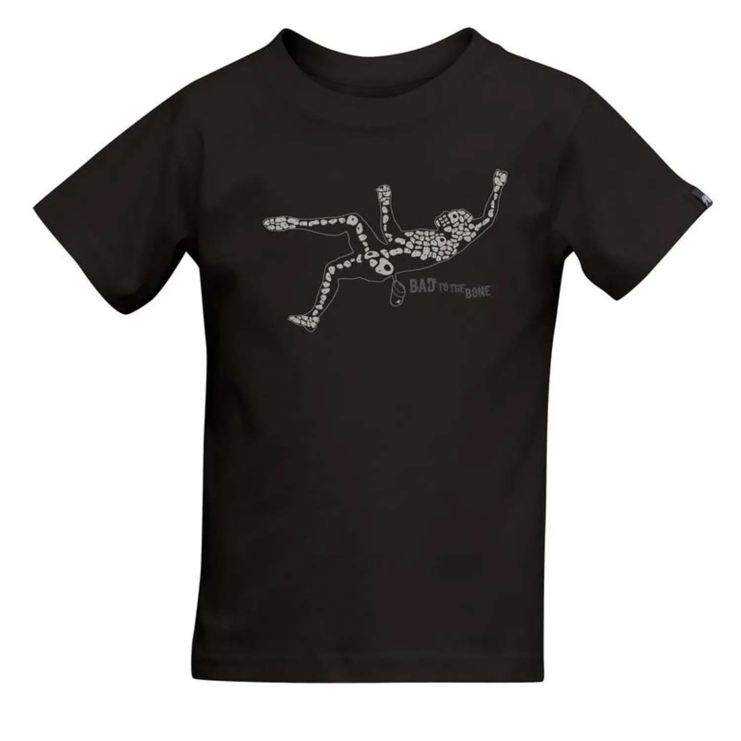 negro - Tatoo Camiseta CR Niño Calavera