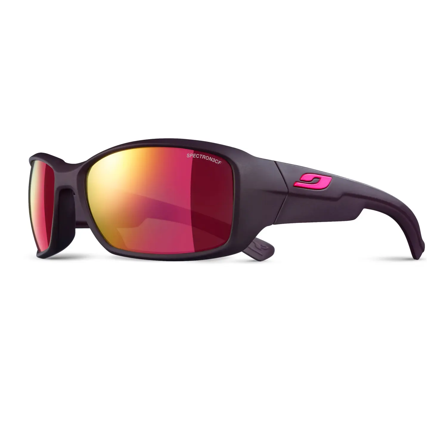 aubergine/pink/logo - Julbo Whoops Spectron 3CF