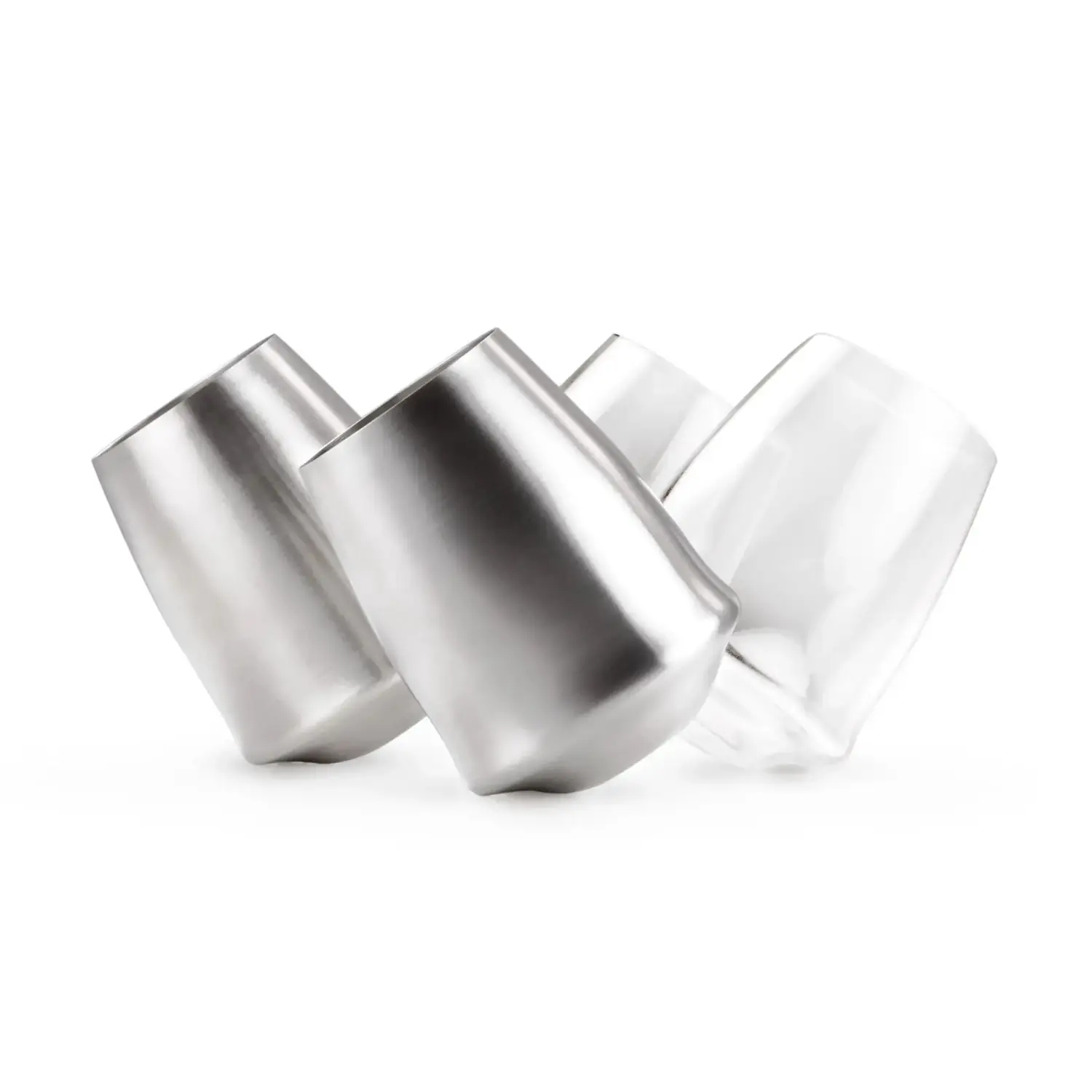  - GSI Glacier Stainless Stemless Wine Glass