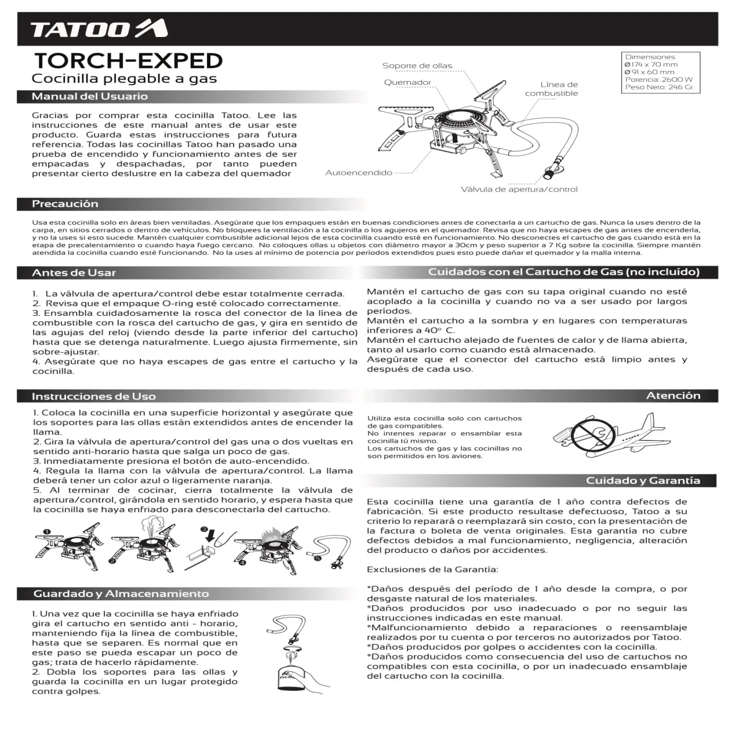  - Tatoo Torch Exped
