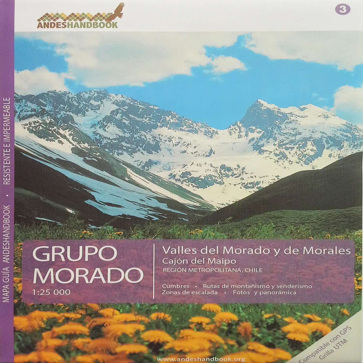  - Andeshandbook Mapa valles del Morado
