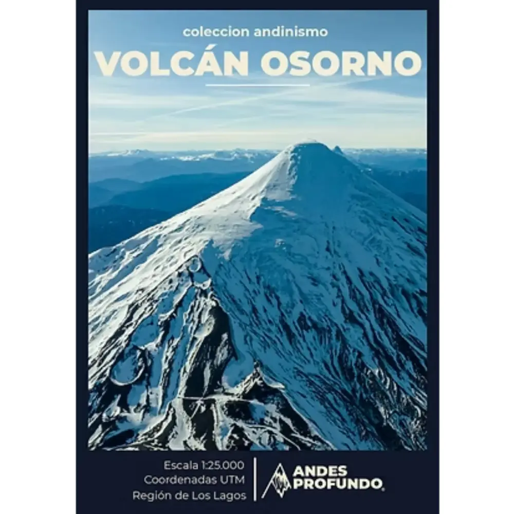 Andesprofundo Mapa Volcan Osorno
