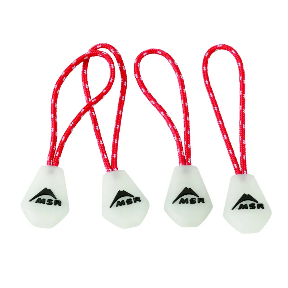 MSR Night Glow Zipper Pulls