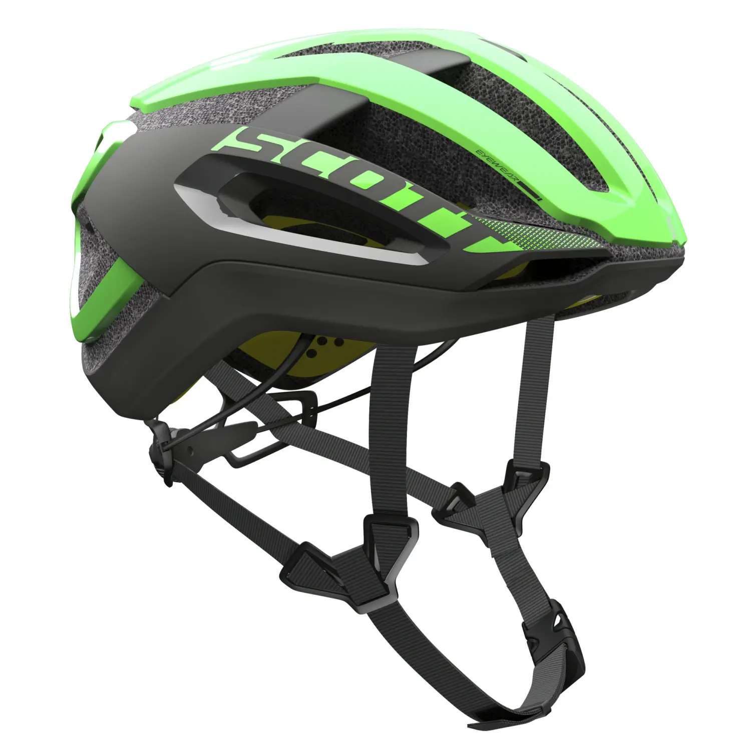grn flsh/blk - Scott Helmet Centric PLUS (CE)