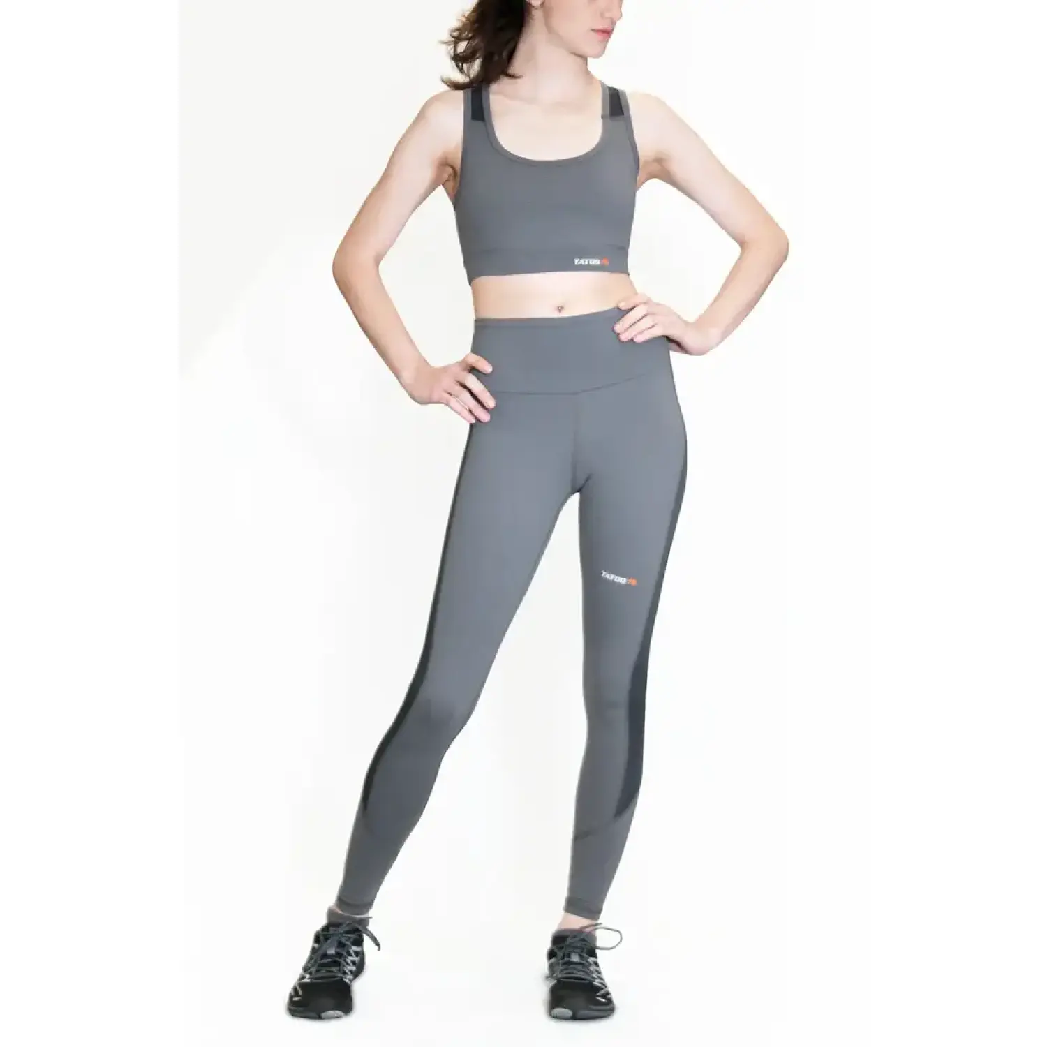 gris - Tatoo Lycra Active Mujer