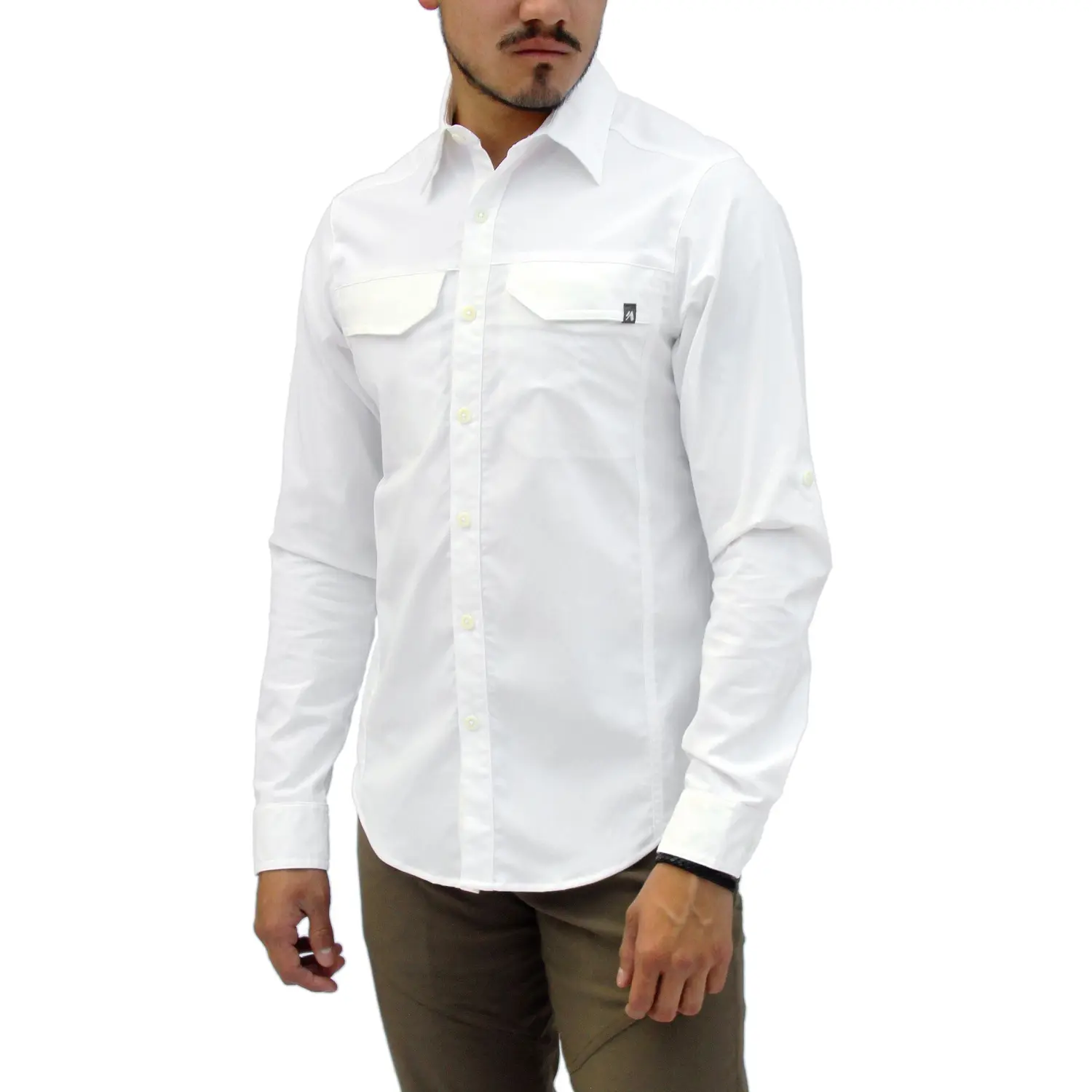 blanco - Tatoo Camisa ML Creek Hombre