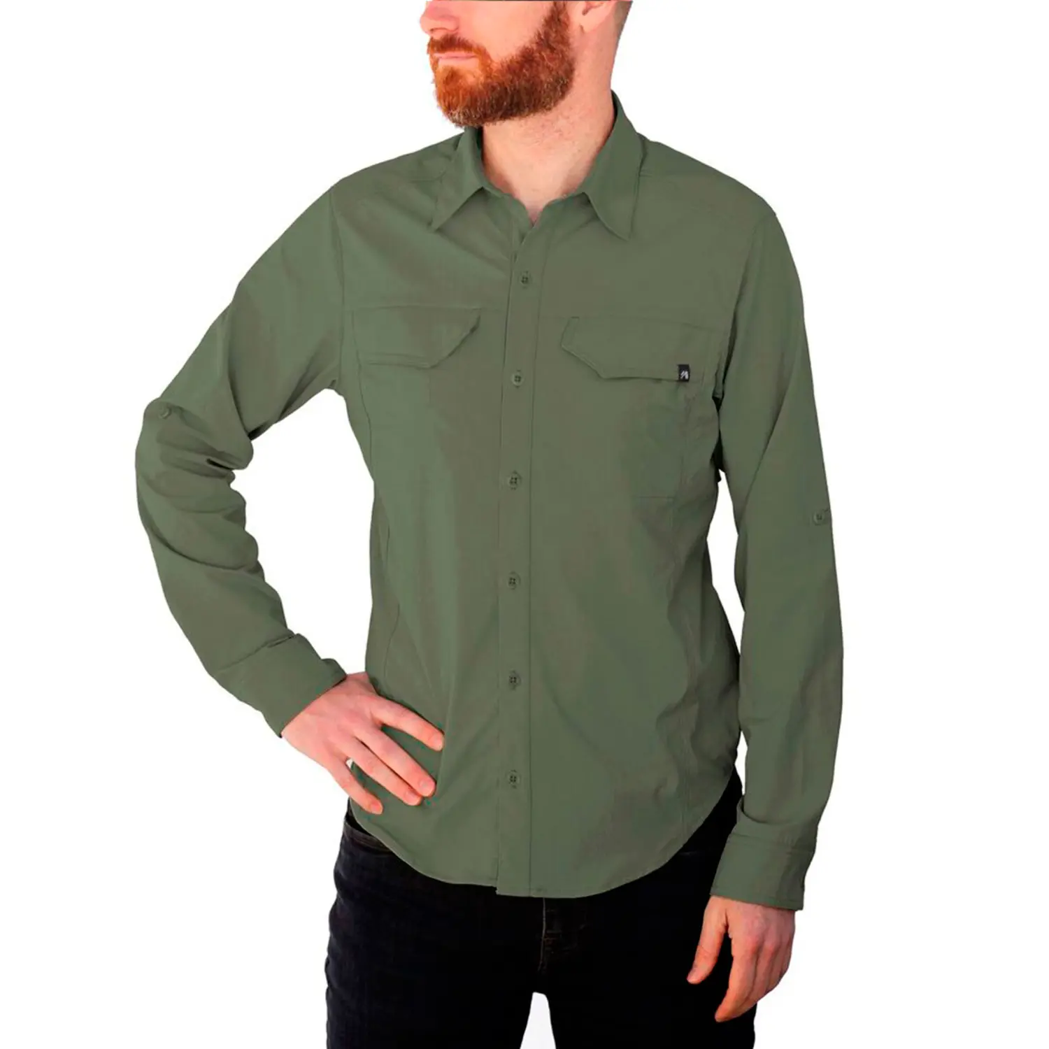 asparagus - Tatoo Camisa ML Creek Hombre