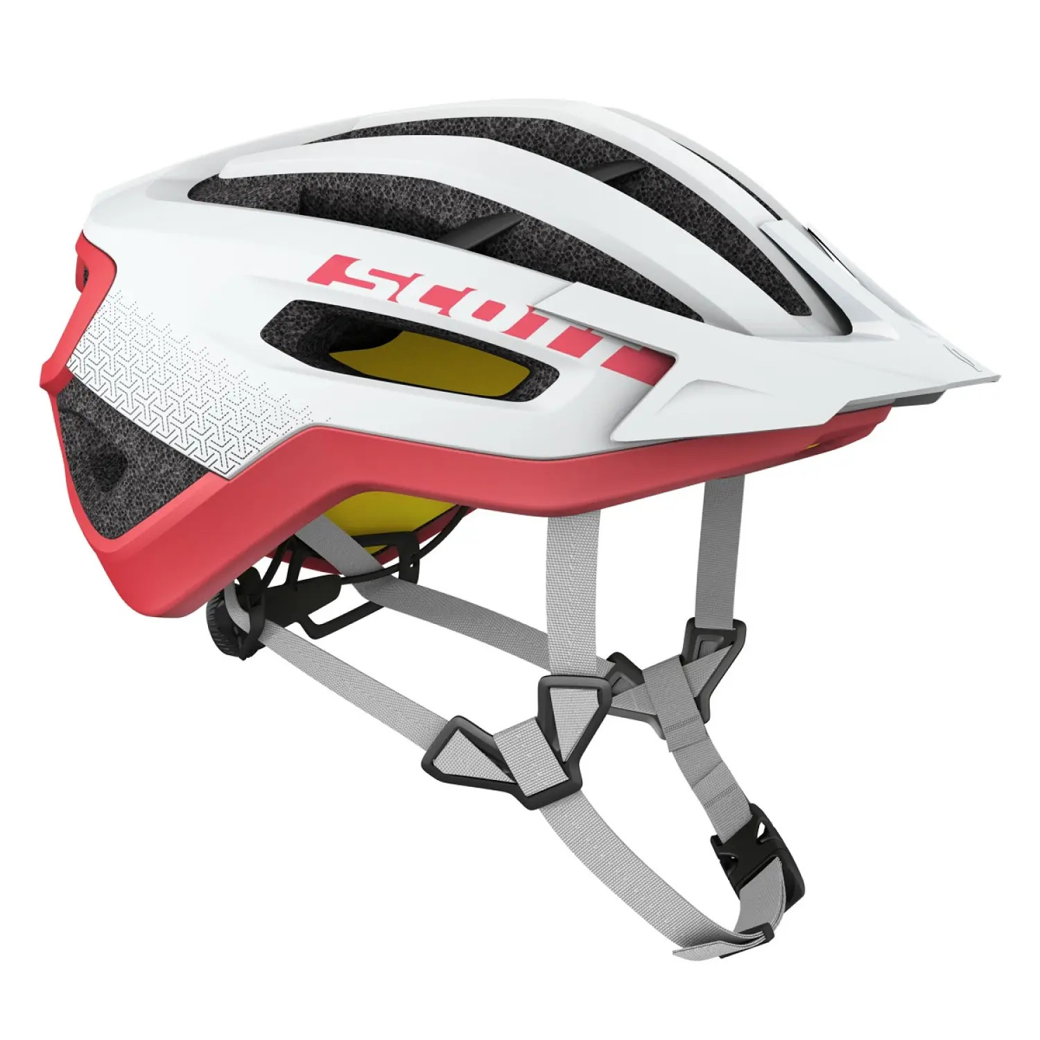 white/melon red - Scott Helmet Fuga PLUS rev (CE)