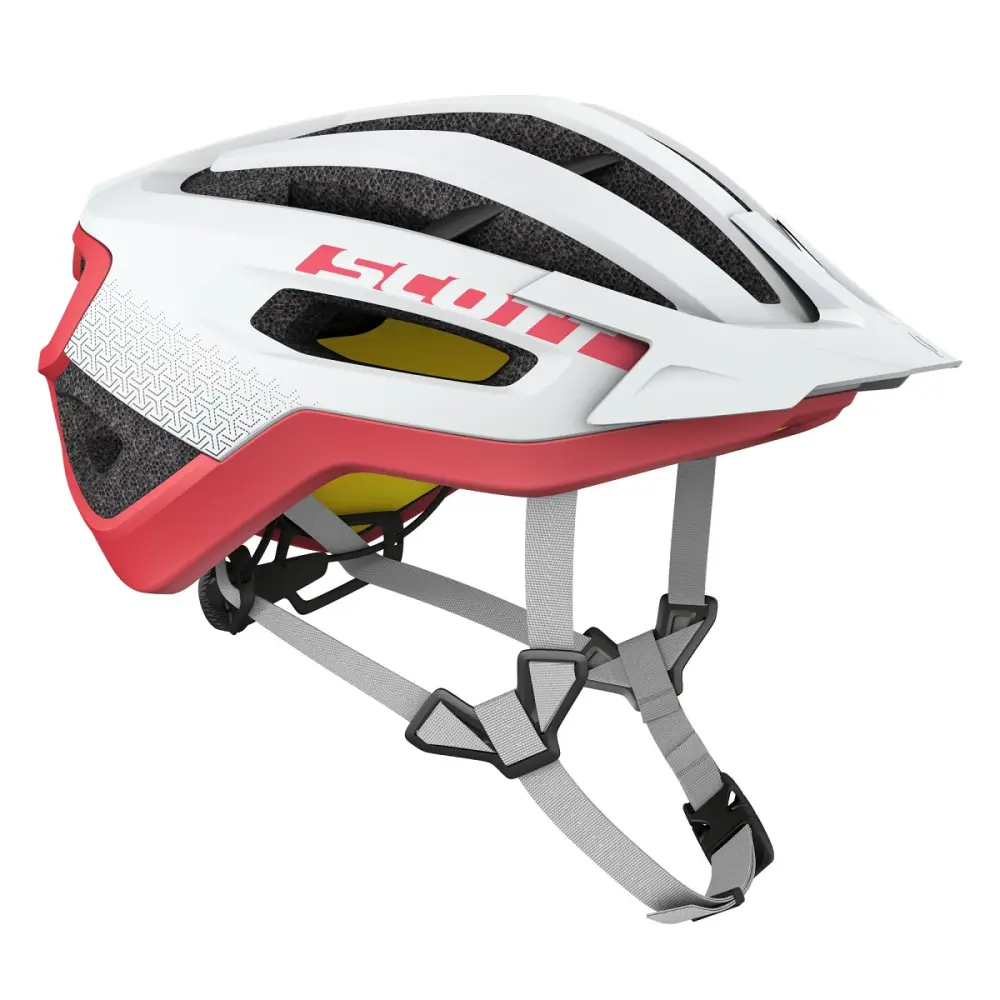 White/melon Red