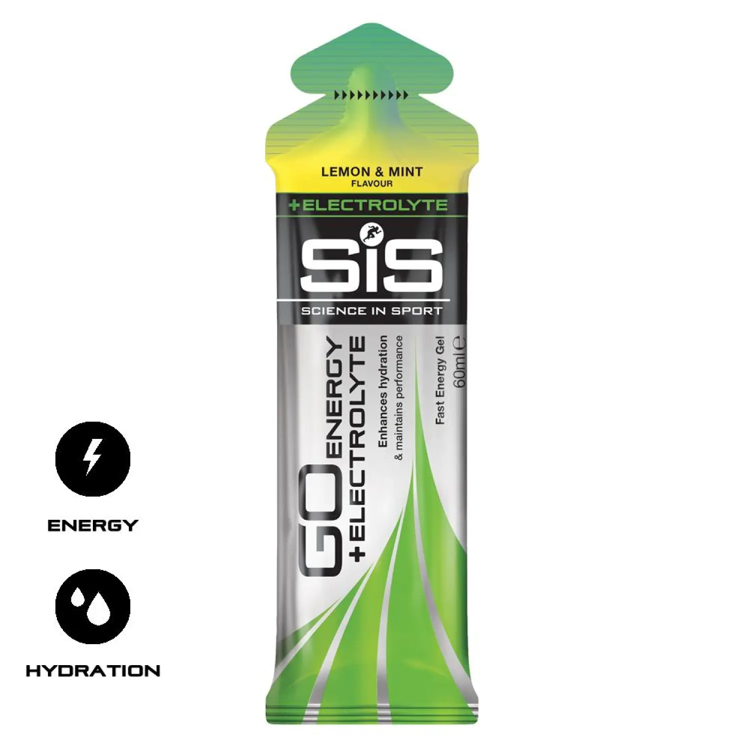 lemon & mint - Science in Sport Go Energy + Electrolyte Gel