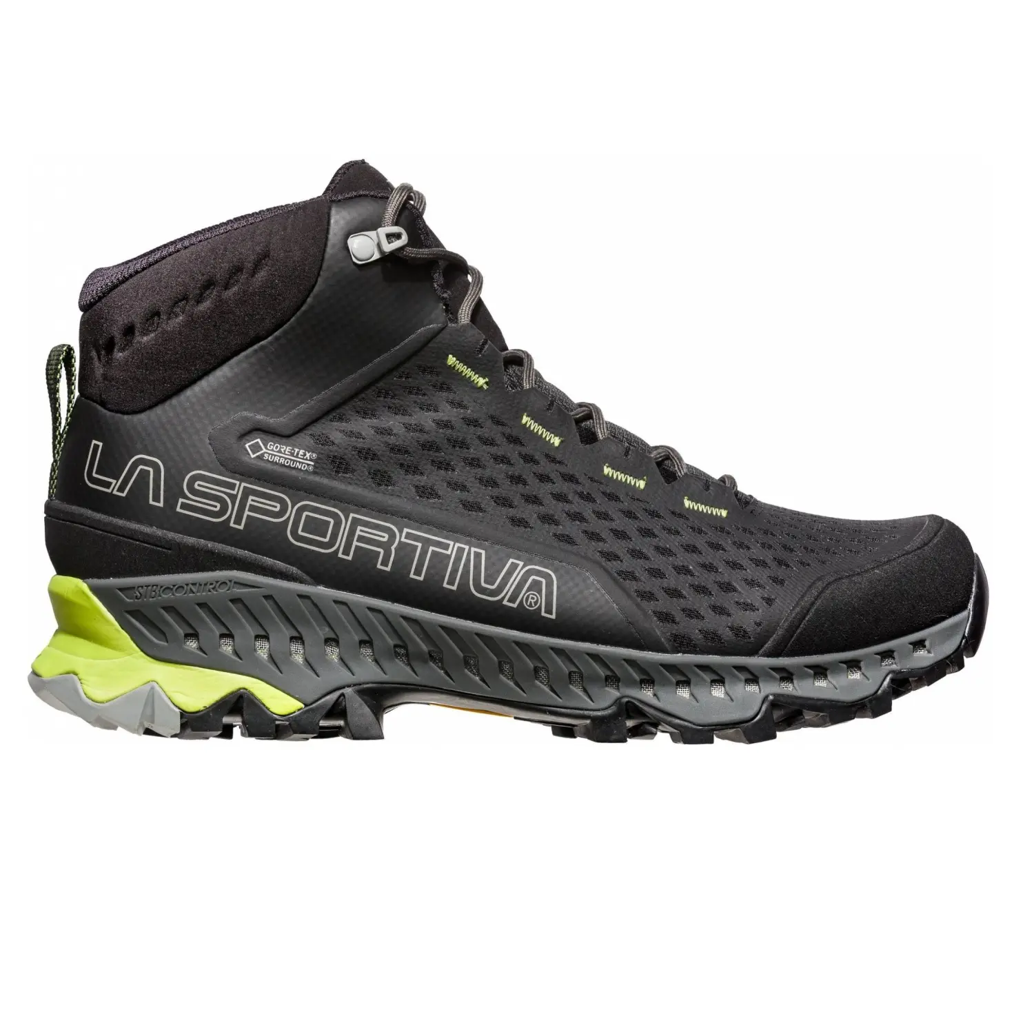 carbon/apple green - La Sportiva Stream GTX