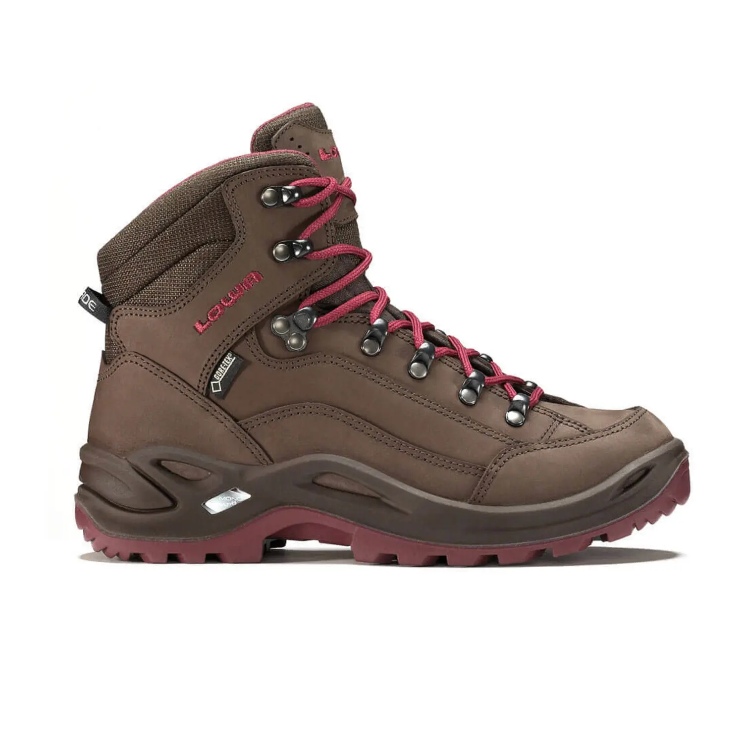 espresso/berry - Lowa Renegade GTX Mid Ws
