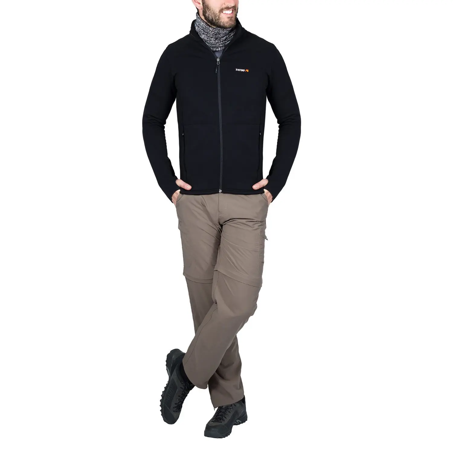 negro - Tatoo Chaqueta Kapura Hombre