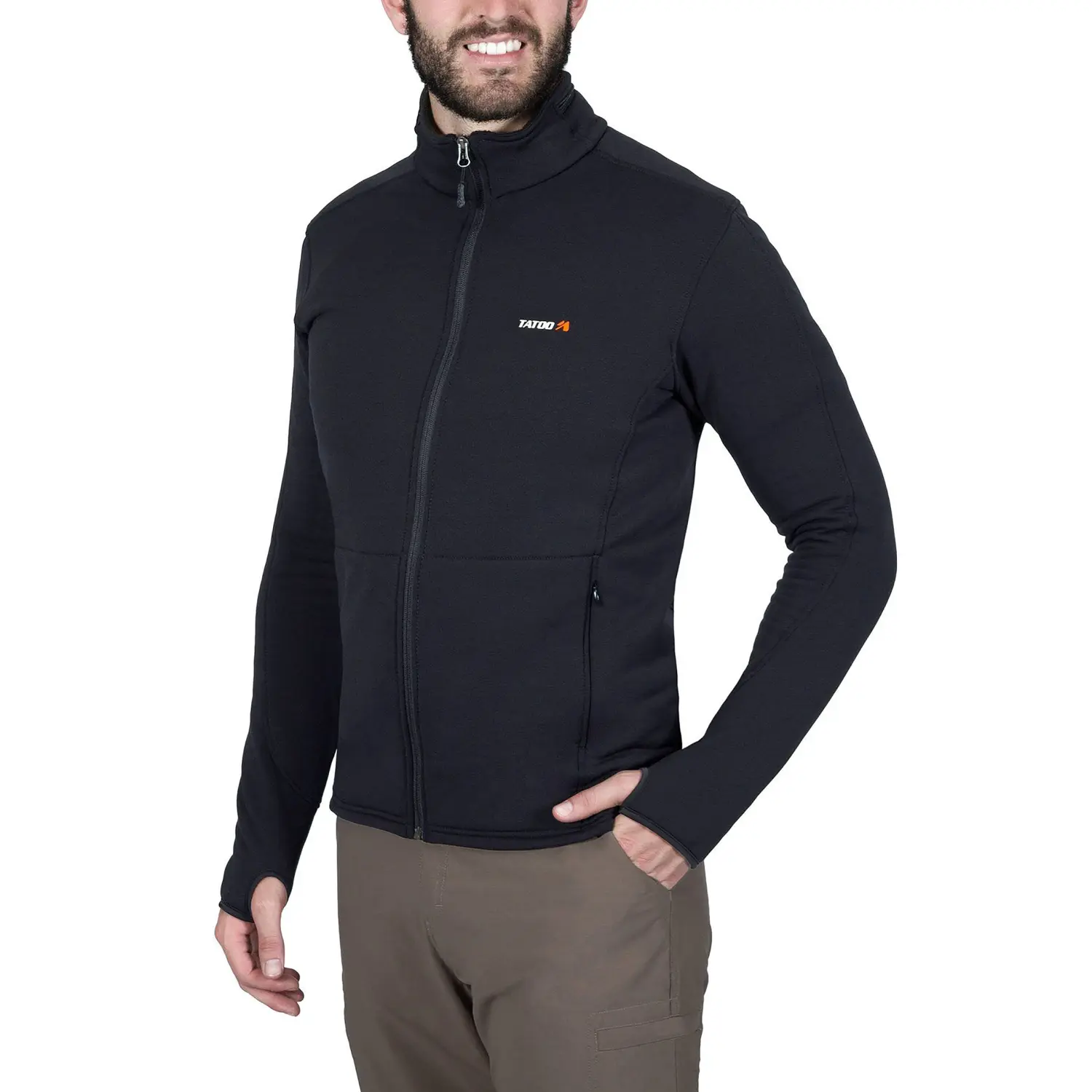 negro - Tatoo Chaqueta Kapura Hombre