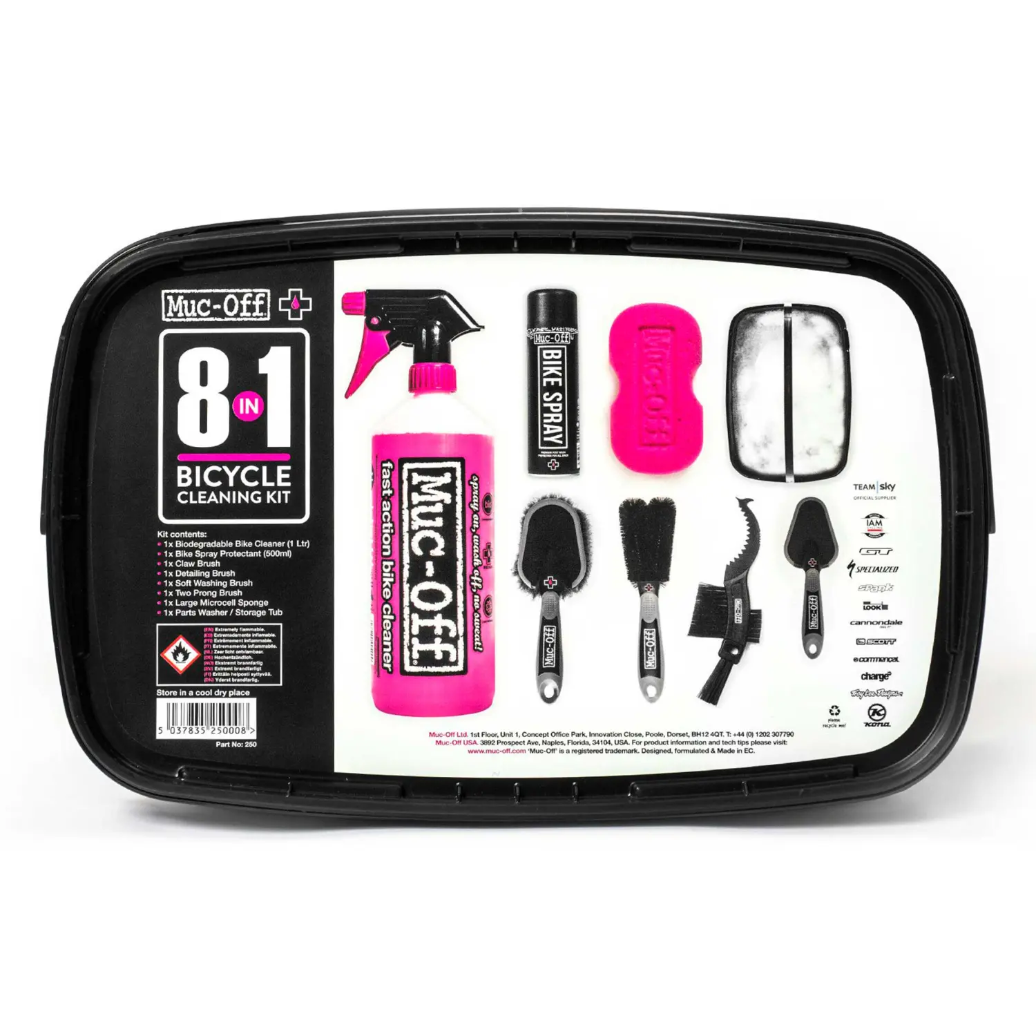  - Muc-Off 8-In-One Bike Cleaning Kit