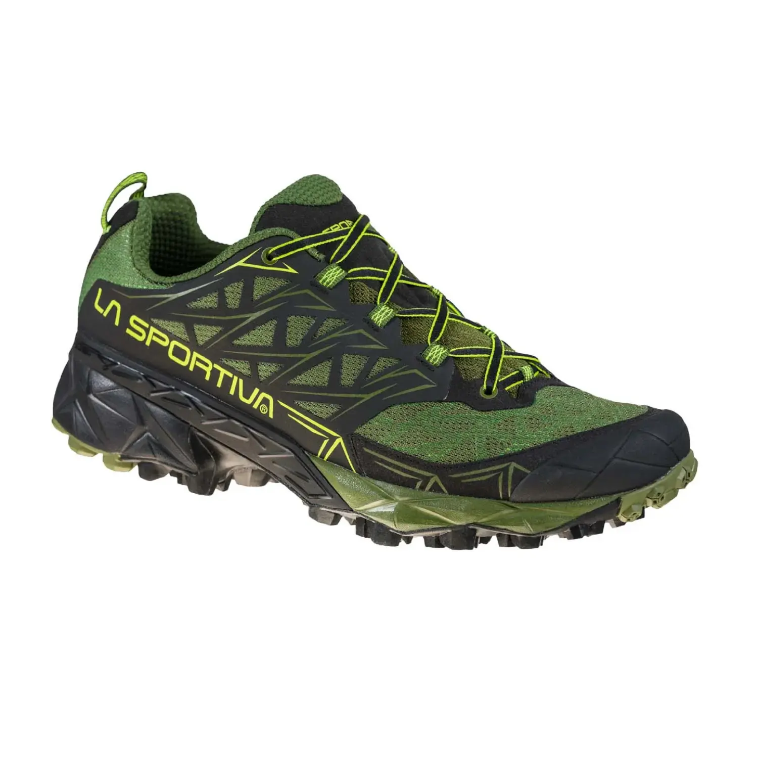 olive/neon - La Sportiva Akyra