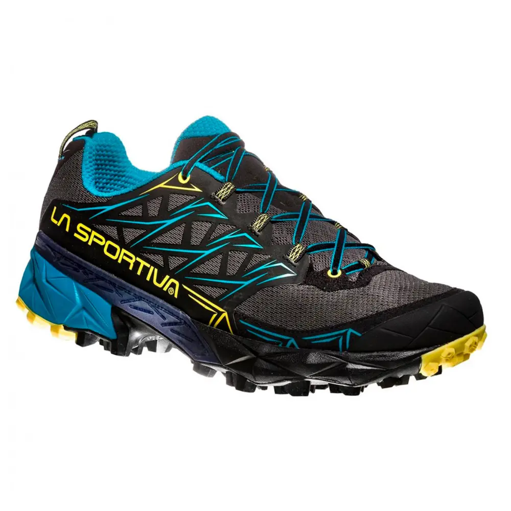 Carbon/tropic Blue