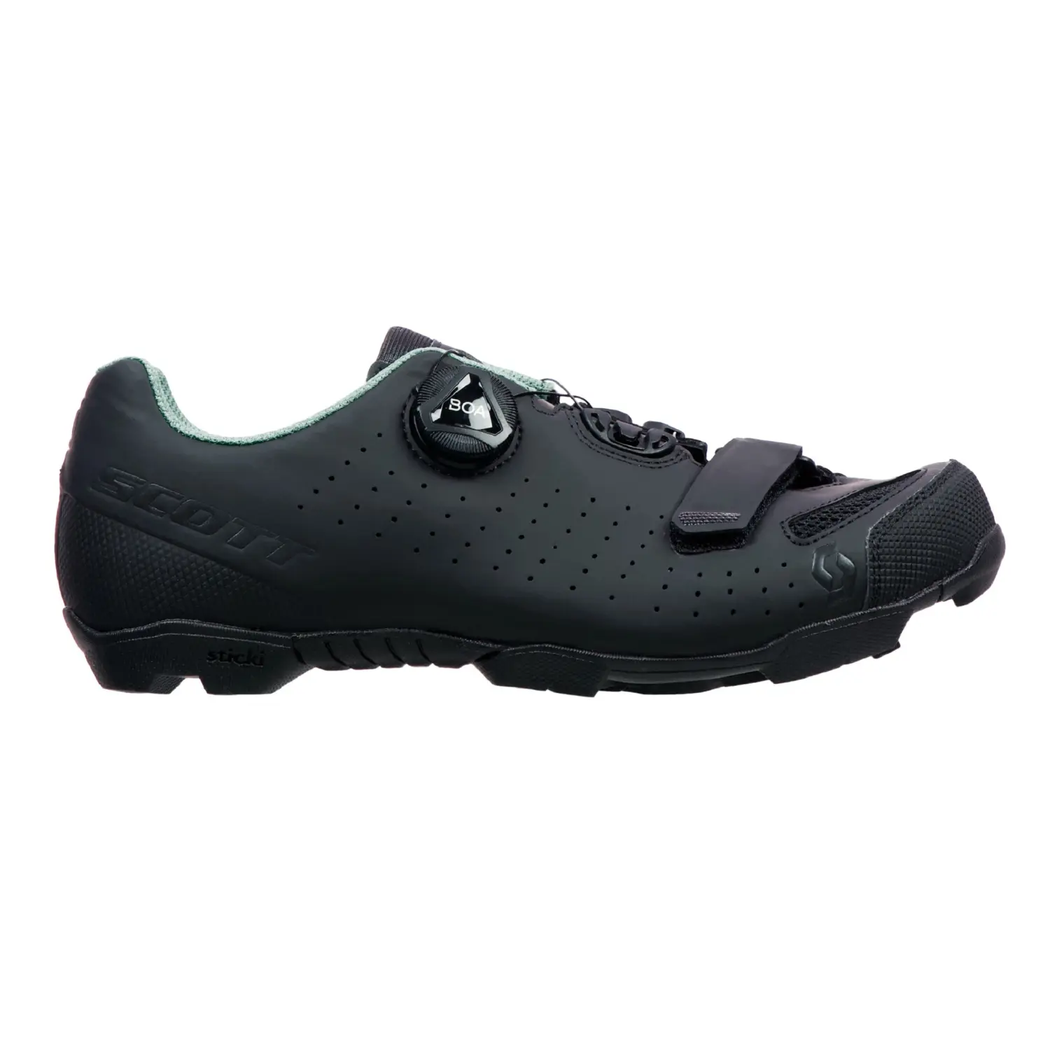black/light blue - Scott Shoe Mtb Comp Boa Lady