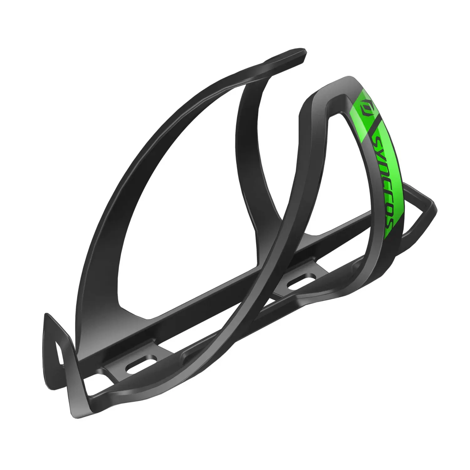 black/iguana green - Syncros Bottle Cage Coupe Cage 2.0