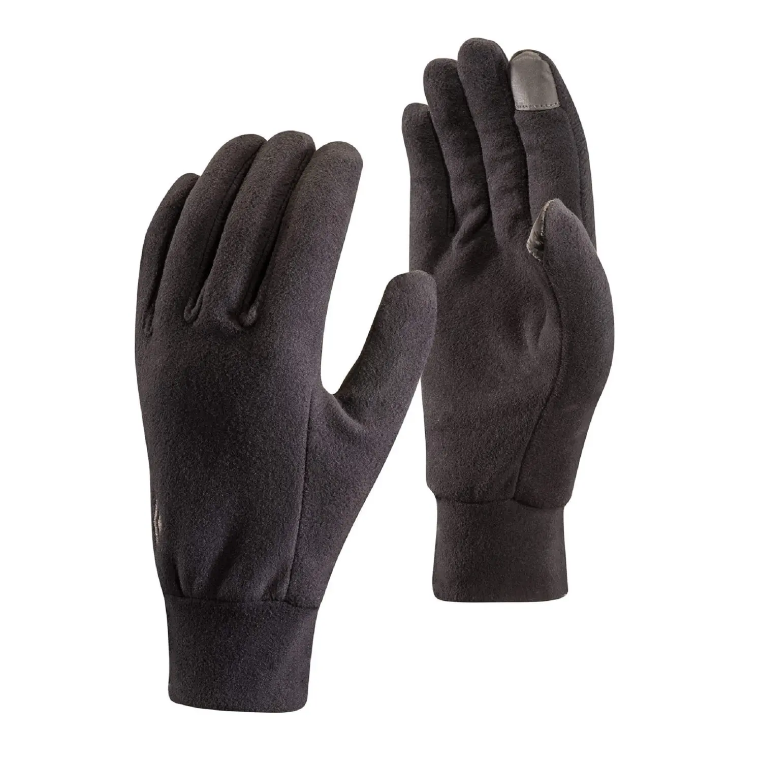 black - Black Diamond Lightweight Fleece Gloves