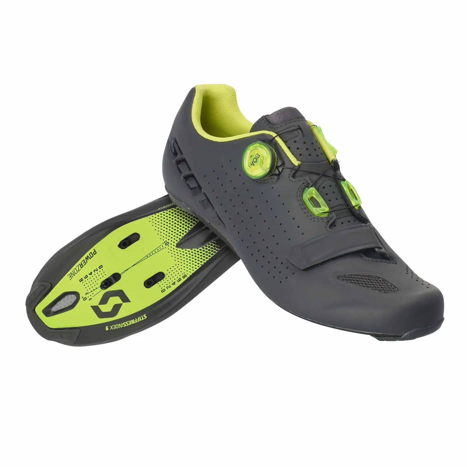 mt gr/nn yel - Scott Shoe Road Vertec Boa