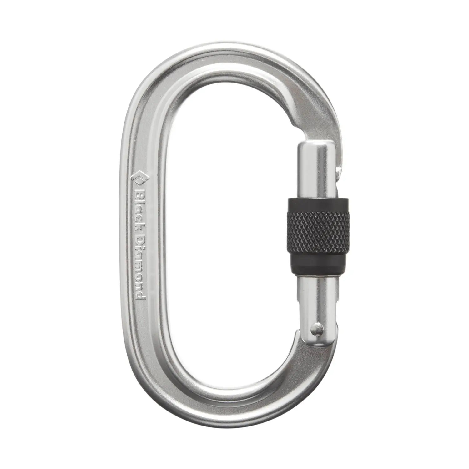  - Black Diamond Oval Keylock Screwgate Carabiner