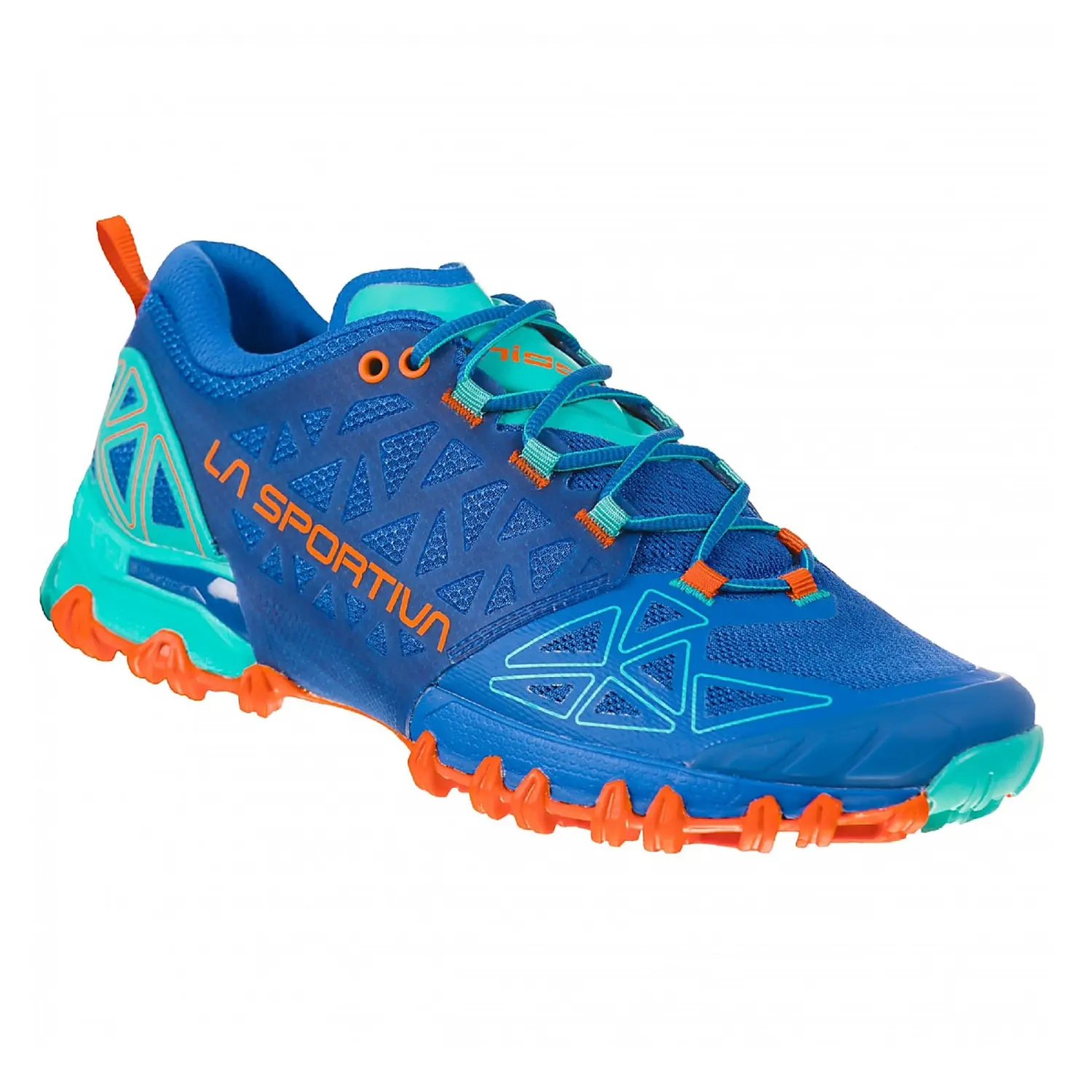 marine blue/aqua - La Sportiva Bushido II Woman