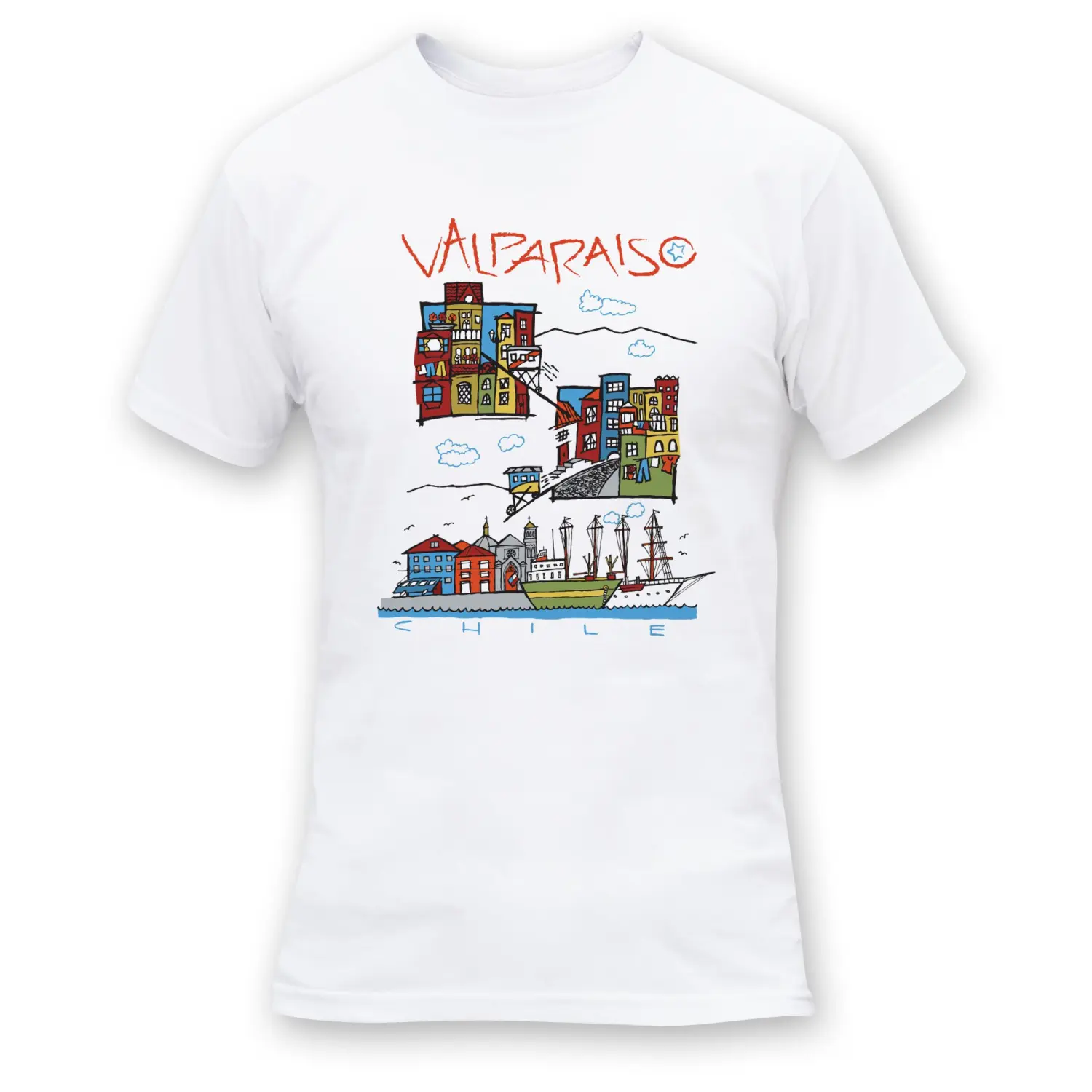 blanco valparaiso - Tatoo Polera Valparaiso