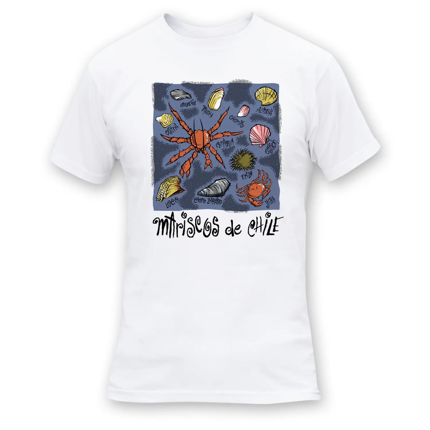 blanco marisco - Tatoo Polera Marisco