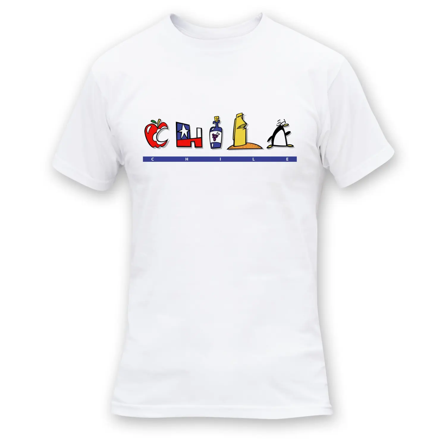 blanco chile iconos - Tatoo Polera Chile Iconos