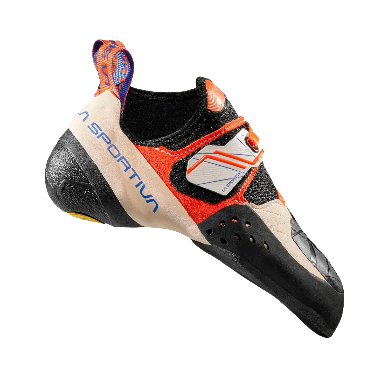 white/lily orange - La Sportiva Solution Mujer