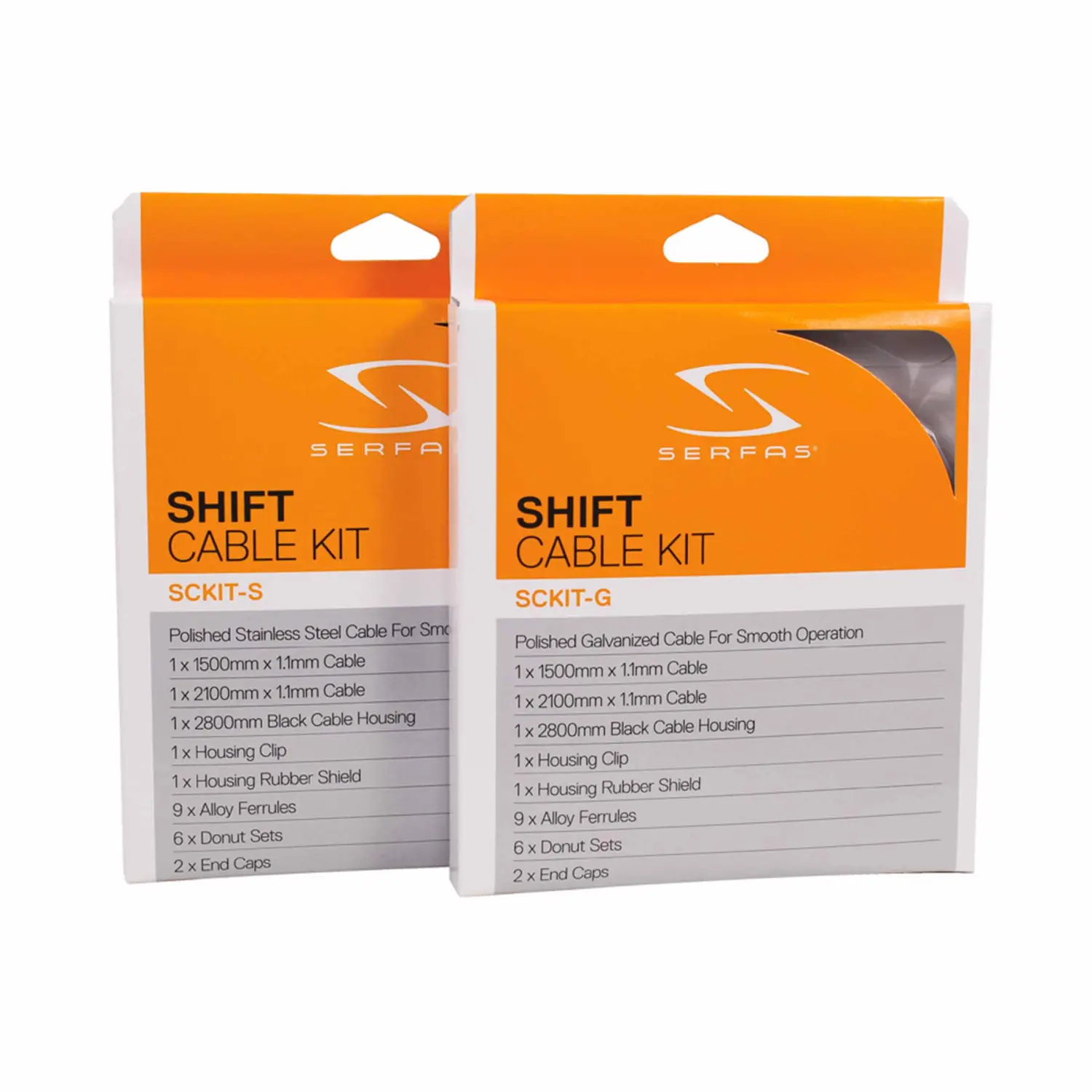  - Serfas Shift Cable Kit Gal Steel