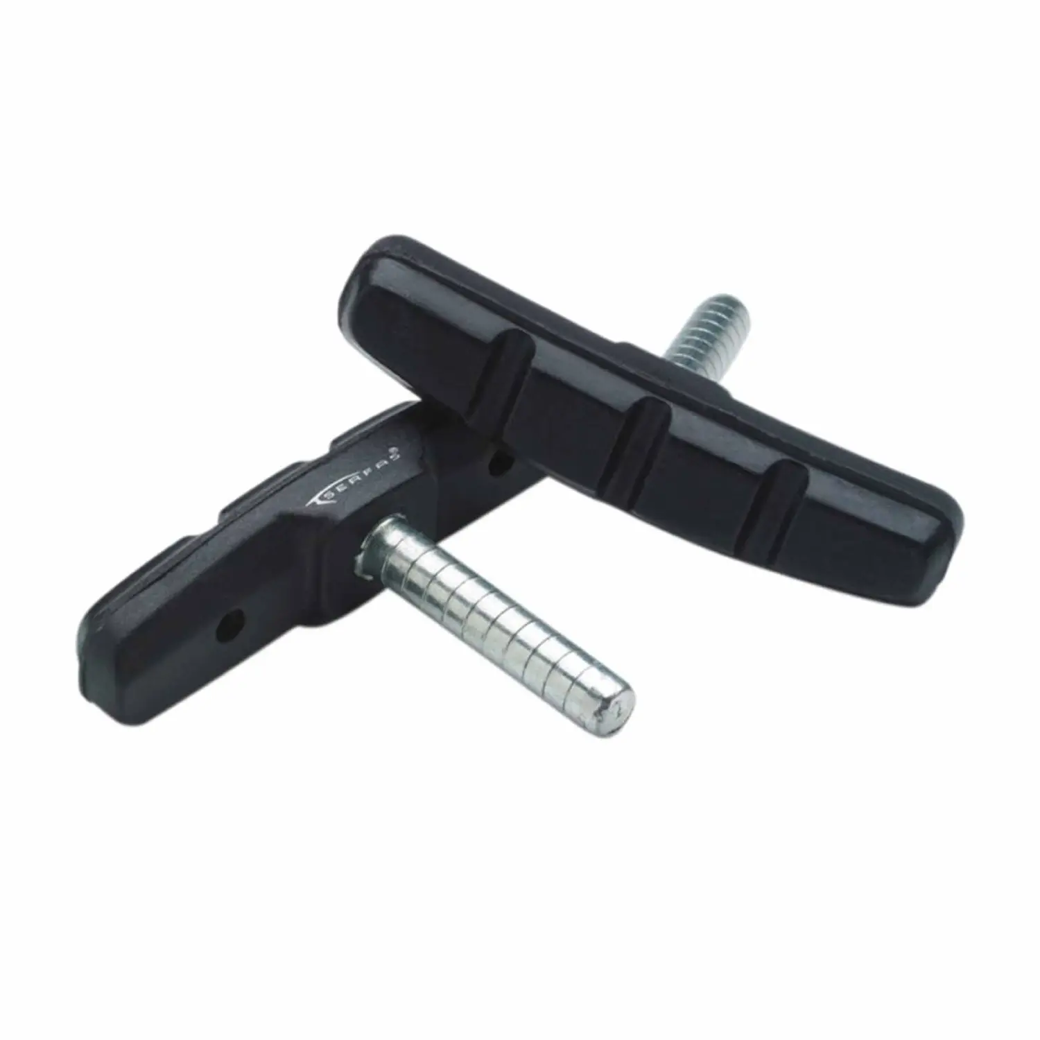  - Serfas 1 Pair 70 Mm Black Canti Brake Shoes Post Style