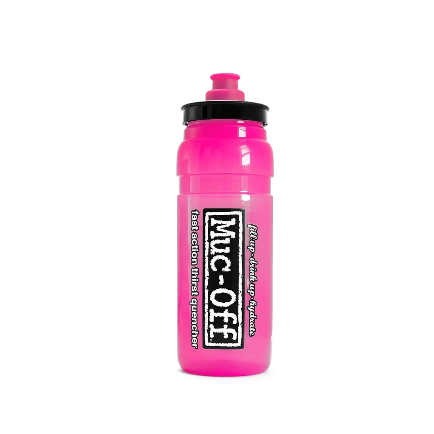  - Muc-Off Pink Custom Fly Water Bottle