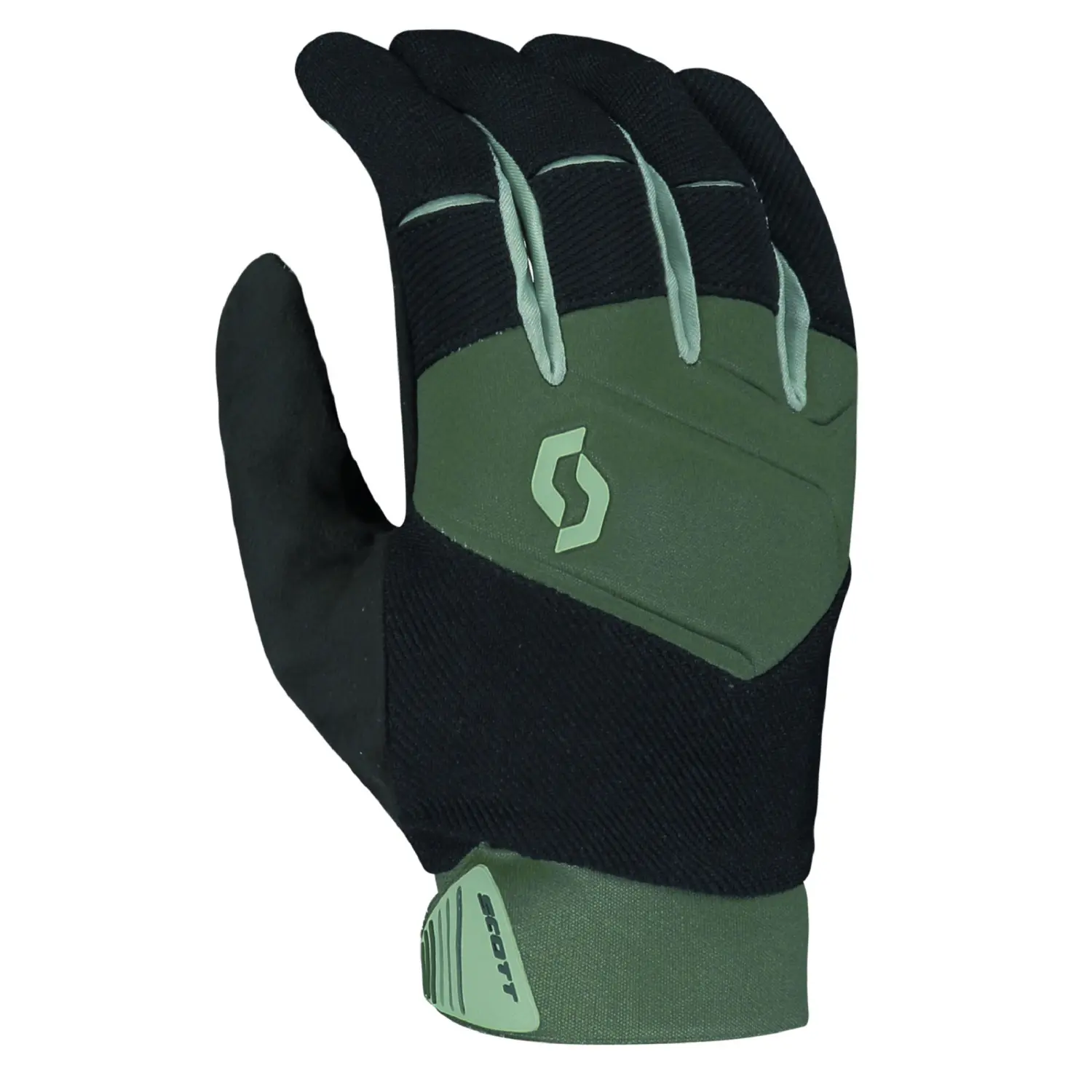 smoked green/pistachio green - Scott Glove Enduro LF