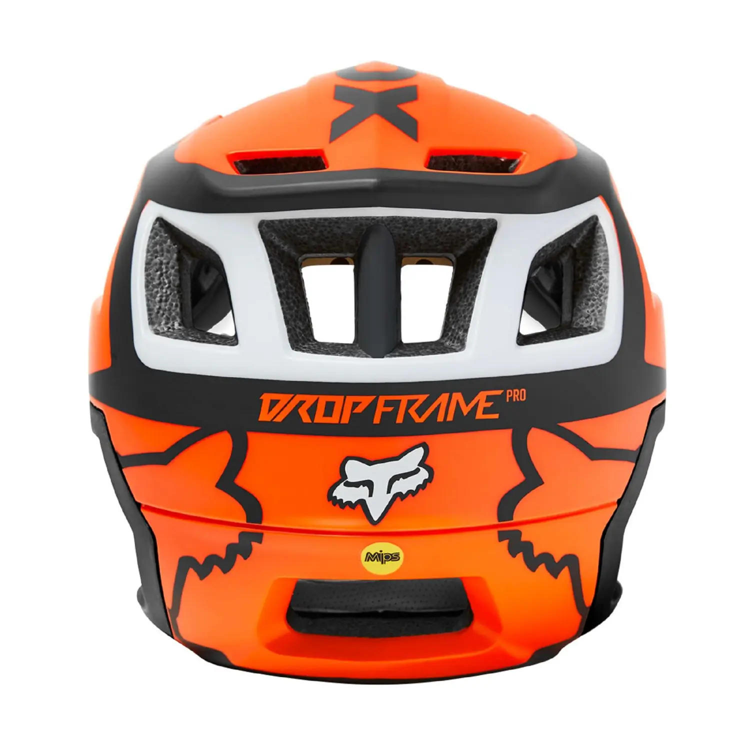 fluo orange - Fox Racing Dropframe Pro Helmet