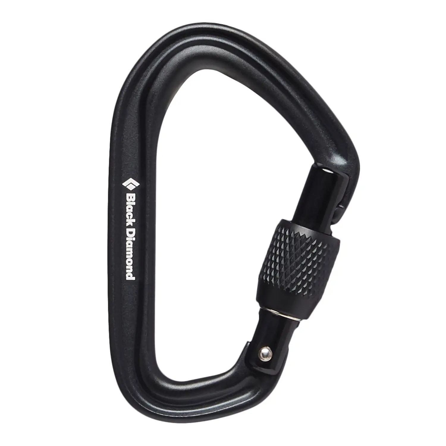 black - Black Diamond Hotforge Screwgate Carabiner