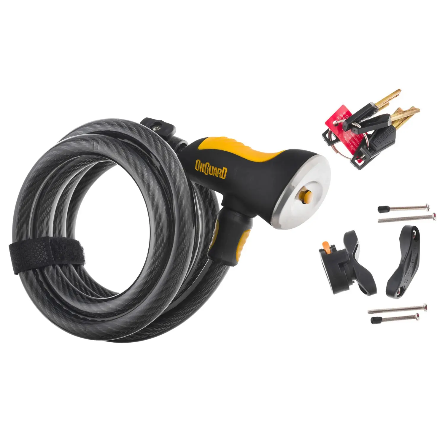 - OnGuard Doberman Key Coil Cable Lock
