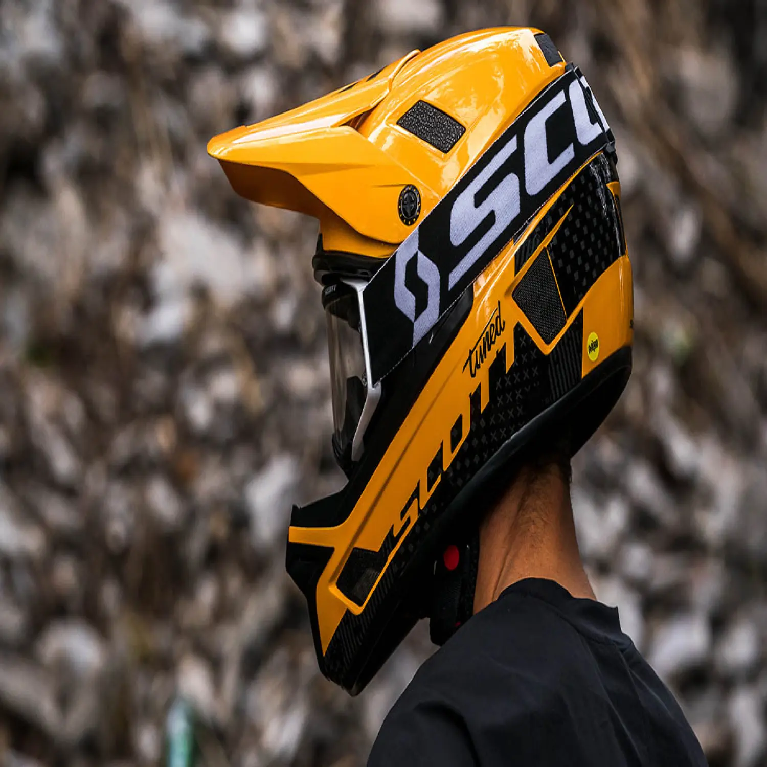  - Scott Helmet Nero PLUS
