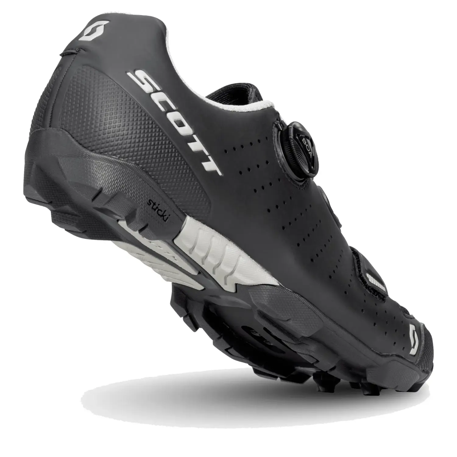 matt black/silver - Scott Shoe Mtb Comp Boa