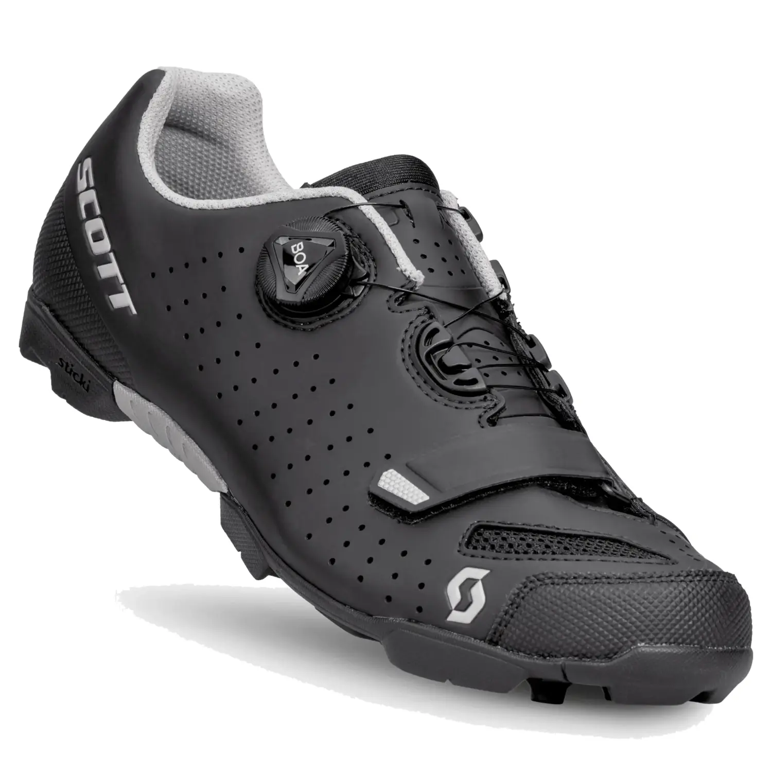 matt black/silver - Scott Shoe Mtb Comp Boa
