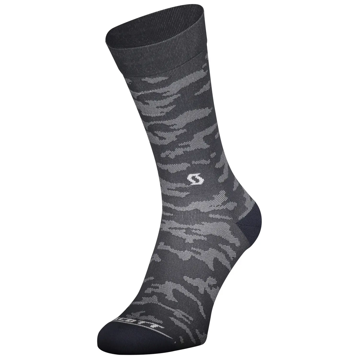dark grey/white - Scott Sock Trail Camo Crew
