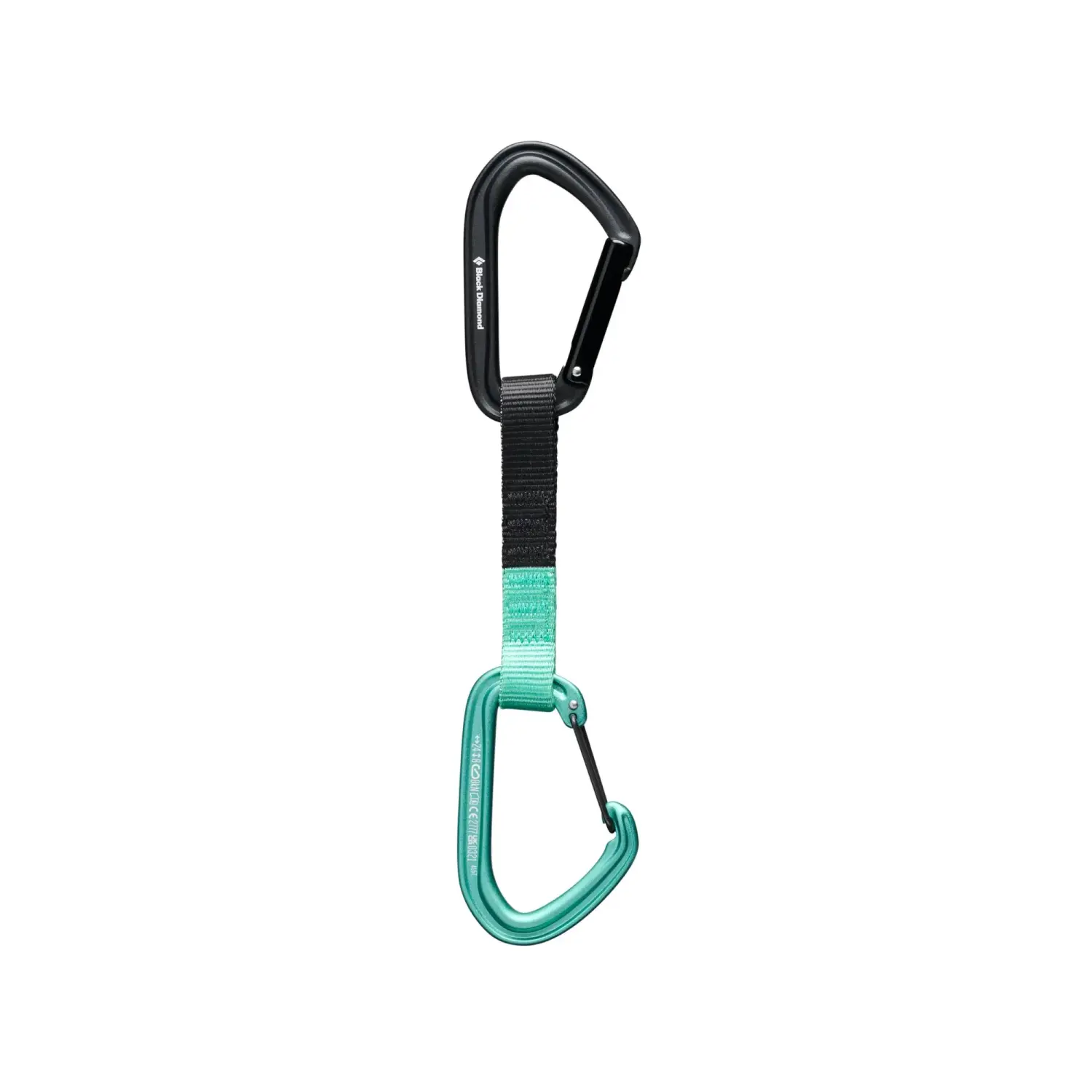 clean green - Black Diamond Hotforge Hybrid Quickdraw 12cm