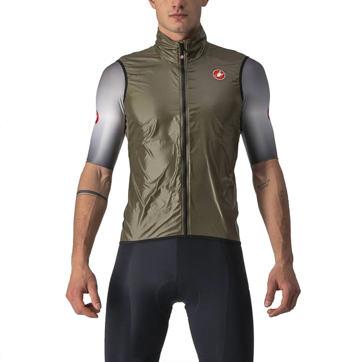 moss brown - Castelli Aria Vest