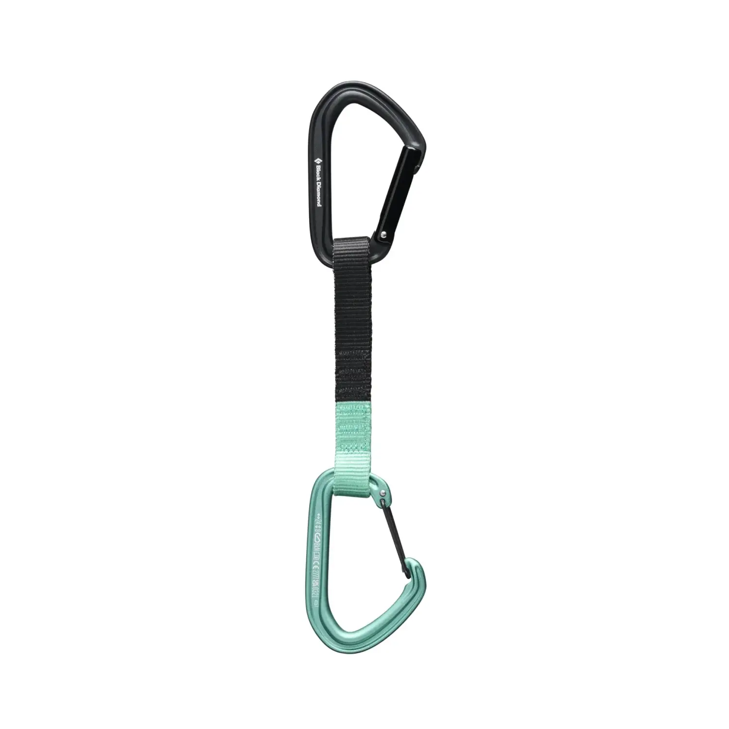 clean green - Black Diamond Hotforge Hybrid Quickdraw 16cm