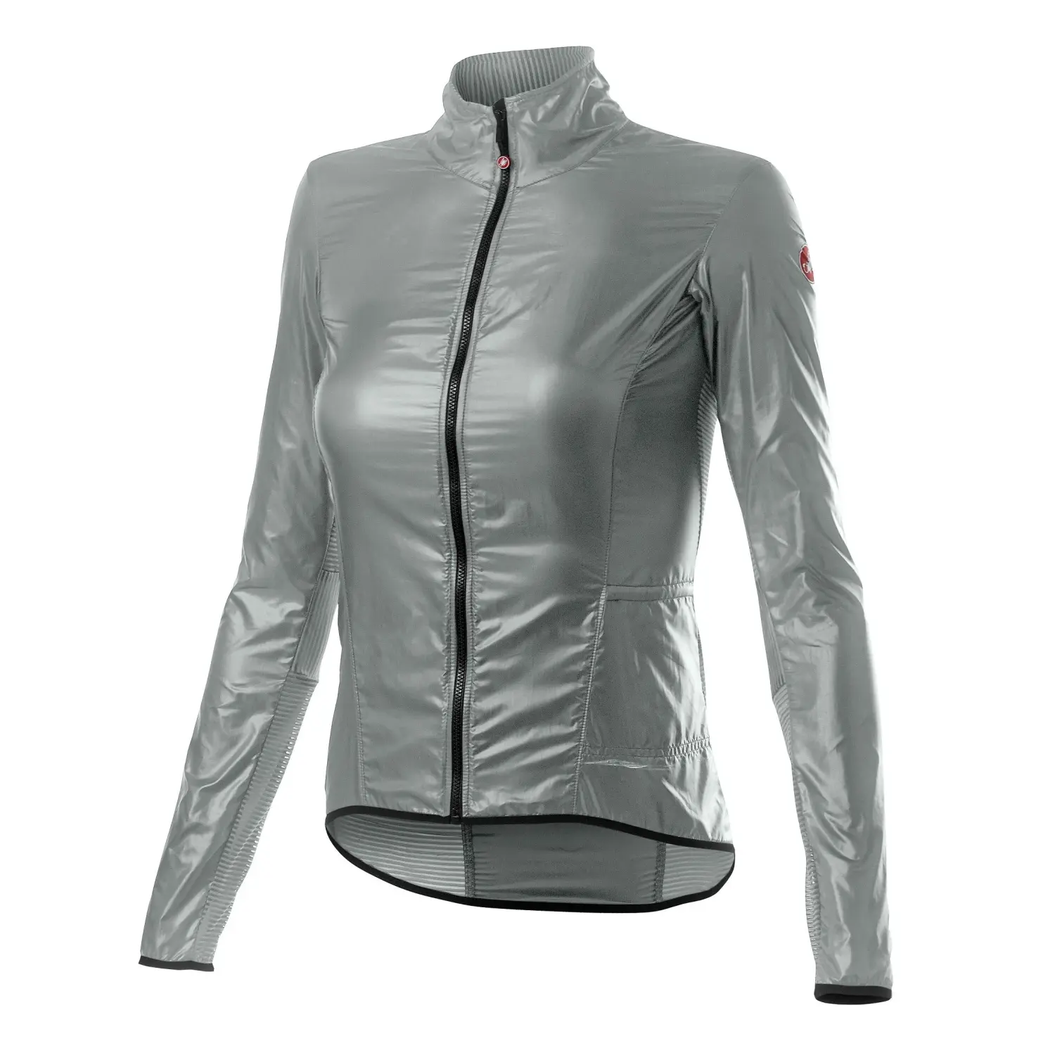 silver gray - Castelli Aria Shell W Jacket