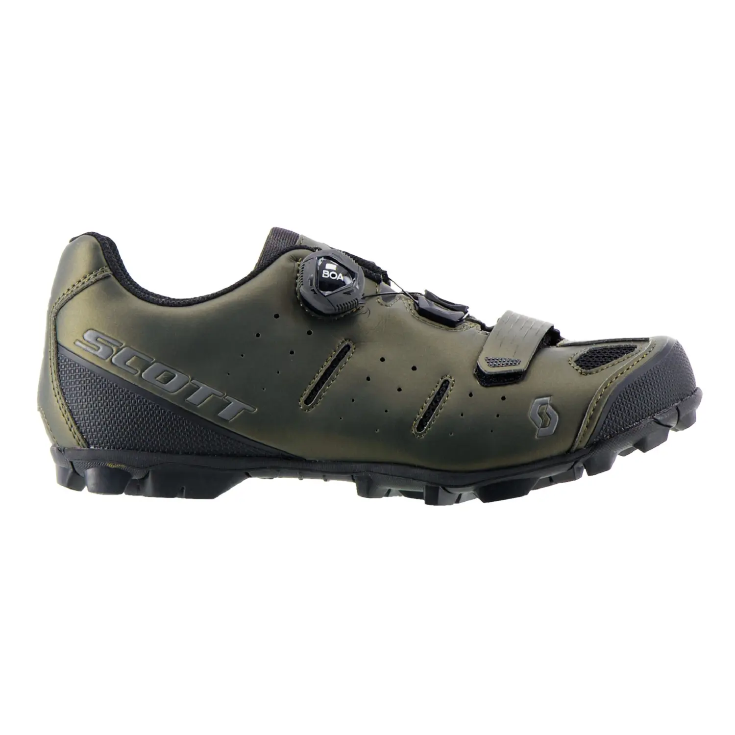 metallic brown/black - Scott Shoe Mtb Elite Boa