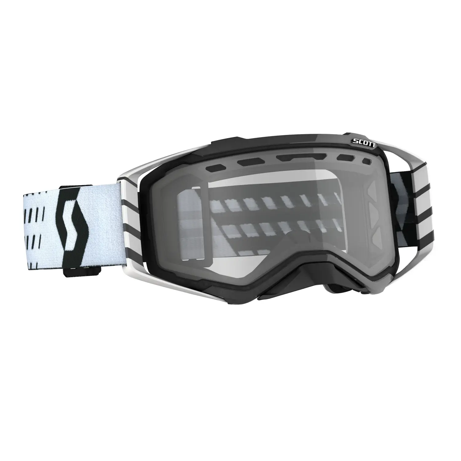black/white/clear - Scott Goggle Prospect Enduro