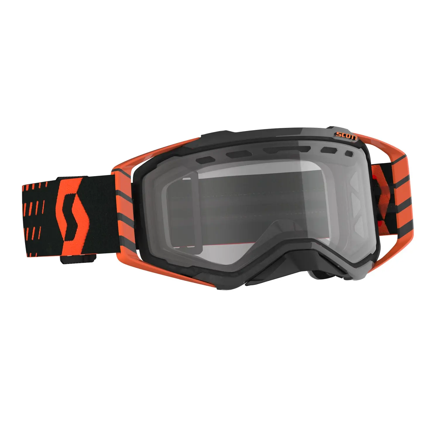 orange/black (clear) - Scott Goggle Prospect Enduro